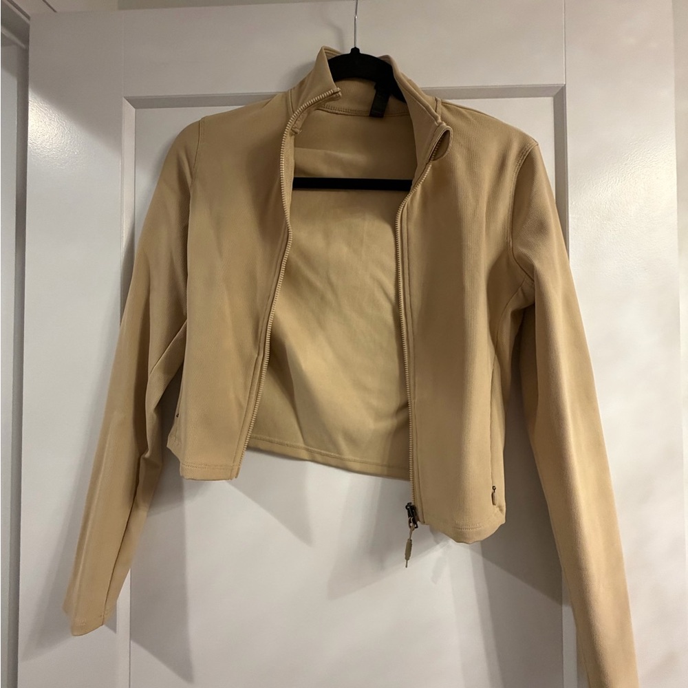 Kyodan Tan Zip Up for Women